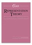 Representation Theory投稿