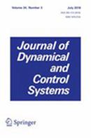Journal Of Dynamical And Control Systems投稿