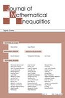 Journal Of Mathematical Inequalities投稿