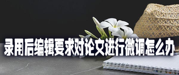 录用后编辑要求对论文进行微调怎么办.jpg