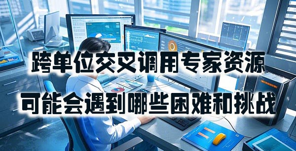 跨单位交叉调用专家资源可能会遇到哪些困难和挑战.jpeg